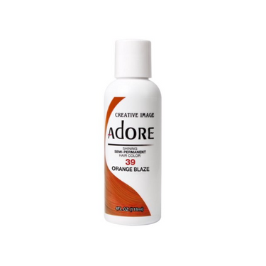 Adore Semi-Permanent Hair Color 39 Orange Blaze – 4 oz - ANNS BEAUTY SUPPLY